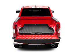 Bed Slide Tray with Aluminum Checker Plate; Textured Black (15-26 F-150 w/ 5-1/2-Foot & 6-1/2-Foot Bed)