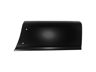 Bedside Panel with Molding Holes; Front Lower Driver Side (04-14 F-150 Styleside w/ 6-1/2-Foot Bed)