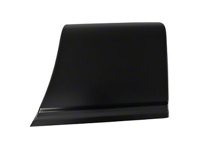 Bedside Panel without Molding Holes; Front Lower Driver Side (04-14 F-150 w/ 5-1/2-Foot Bed)