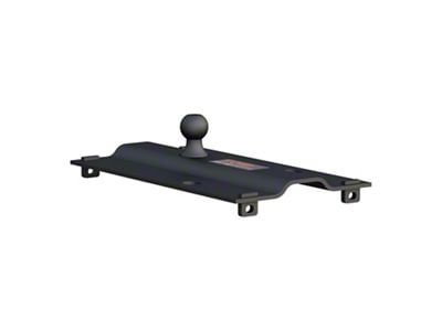 Bent Plate 5th Wheel Rail Gooseneck Hitch with 2-5/16-Inch Ball (Universal; Some Adaptation May Be Required)