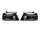 Version 2 LED Halo Projector Headlights; Black Housing; Clear Lens (04-08 F-150)