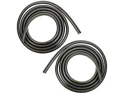 Body Mounted Door Weatherstrip Seals; Front (97-03 F-150 Regular Cab, SuperCrew)