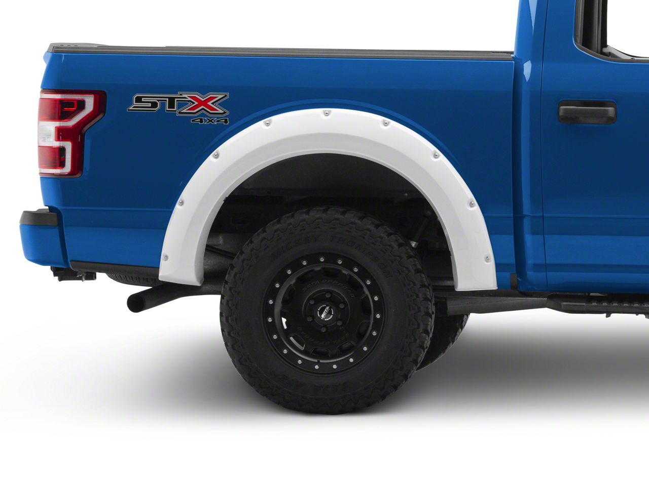 EGR F150 BoltOn Style Fender Flares; Oxford White 793574Z1 (1820 F