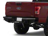 Go Rhino BR20.5 Rear Bumper; Textured Black (15-20 F-150, Excluding Raptor)