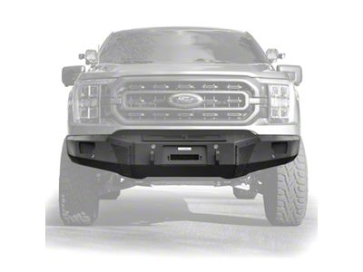 Go Rhino BR6 Winch-Ready Front Bumper; Textured Black (21-23 F-150 w/o Active Park Assist & Adaptive Cruise Control)