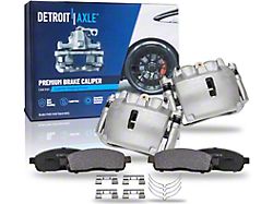 Brake Calipers with Ceramic Brake Pads; Front (04-08 F-150)