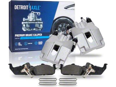 Brake Calipers with Ceramic Brake Pads; Rear (04-11 F-150)
