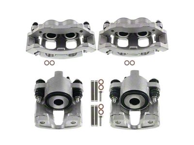 Brake Calipers; Front and Rear (99-03 F-150 w/ 7,700 lb. GVM & 1-Piston Rear Calipers)
