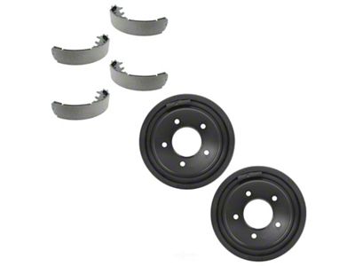 Brake Shoe and Drum Kit; Rear (97-03 F-150)