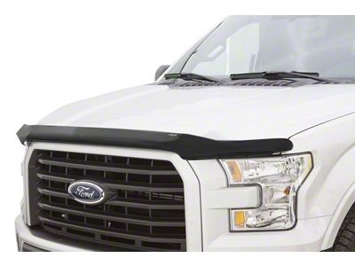 Bugflector Hood Shield; Dark Smoke (15-20 F-150, Excluding Raptor)