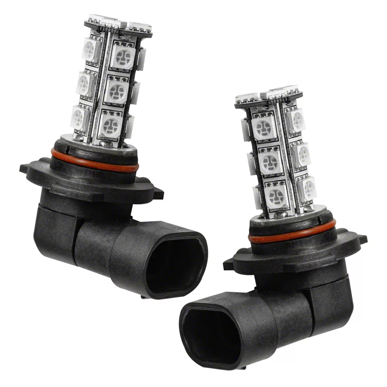 Oracle 9005 18-LED Bulbs; Amber