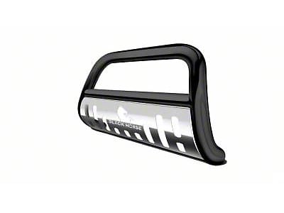 Bull Bar with Stainless Steel Skid Plate; Black (04-24 F-150, Excluding Powerstroke & Raptor)