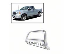 Bull Bar with Stainless Steel Skid Plate; Stainless Steel (97-03 F-150)