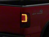C-Bar LED Tail Lights; Black Housing; Smoked Lens (04-08 F-150 Styleside)