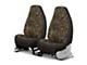 Camo Custom 1st Row Bucket Seat Covers; True Timber Kinati (21-24 F-150 w/ Non-Max Recline Bucket Seats)