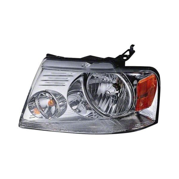CAPA Replacement Headlight; Driver Side (04-08 F-150)