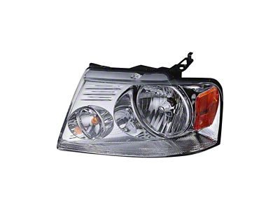 CAPA Replacement Headlight; Driver Side (04-08 F-150)