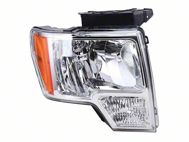 CAPA Replacement Headlight; Passenger Side (09-14 F-150 w/ Factory Halogen Headlights)