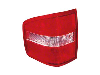 CAPA Replacement Tail Light; Driver Side (04-09 F-150 Flareside)