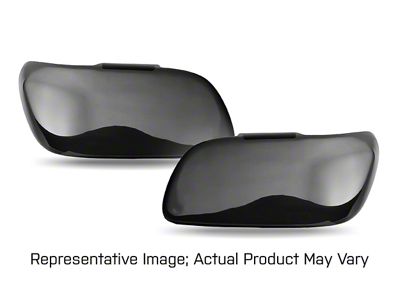 Headlight Covers; Carbon Fiber Look (09-14 F-150)