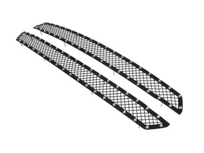 Carbon Steel Rivet Upper Grille Insert; Black (18-20 F-150 XL, XLT)