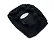 Center Console Cover with Oval Ford Logo; Black (21-24 F-150 w/ Bucket Seats)