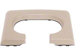 Center Console Cup Holder Trim; Beige (04-14 F-150 w/ Bench Seat)