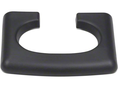 Center Console Cup Holder Trim; Dark Gray (04-14 F-150 w/ Bench Seat)
