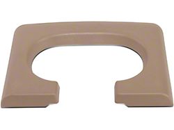 Center Console Cup Holder Trim; Tan (04-14 F-150 w/ Bench Seat)