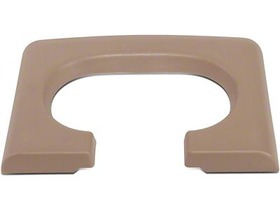 Center Console Cup Holder Trim; Tan (04-14 F-150 w/ Bench Seat)