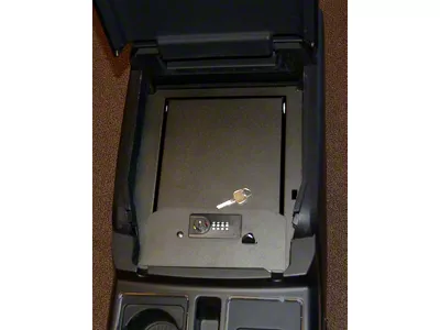 Center Console Locking Lid (15-20 F-150 w/ Flow-Through Center Console)