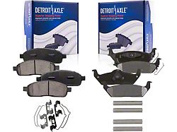 Ceramic Brake Pads; Front and Rear (04-08 F-150)
