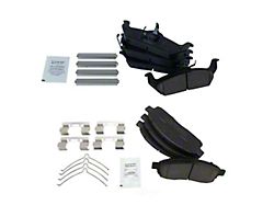 Ceramic Brake Pads; Front and Rear (04-08 F-150 w/ 6-Lug)