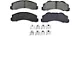 Ceramic Brake Pads; Front and Rear (12-14 F-150; 15-20 F-150 w/ Manual Parking Brake)