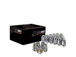 Chrome Acorn Lug Nuts; M14x1.5; Set of 24 (15-25 F-150)