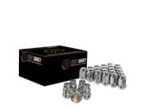 Chrome Acorn Lug Nuts for Aftermarket Wheels; M14x2.0; Set of 24 (04-14 F-150)