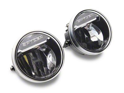 LED Fog Lights; Chrome (09-14 F-150, Excluding Raptor)