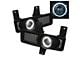 Halo Projector Fog Lights with Switch; Clear (97-98 F-150)