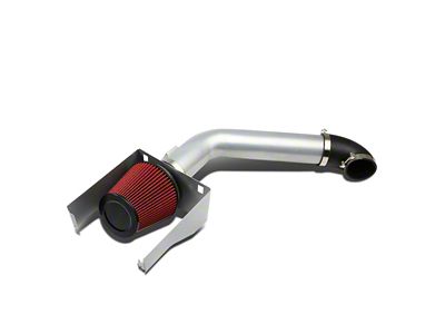 Cold Air Intake; Silver (09-10 5.4L F-150)