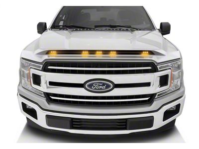 Aeroskin LightShield Color-Match Hood Protector; Oxford White (15-20 F-150, Excluding Raptor)