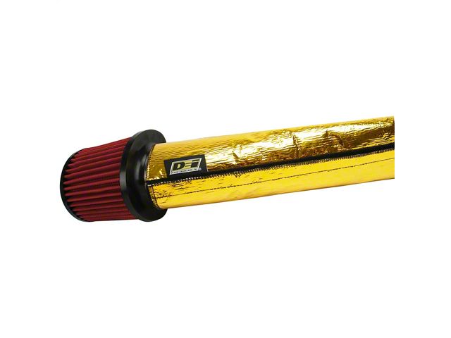 Cool Cover Air Tube Cover Kit; Gold (Universal; Some Adaptation May Be Required)