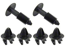 Cowl Fastener Clip Kit; 6-Pieces (04-14 F-150)