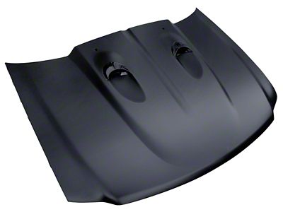 Cowl Induction Cobra Style Hood; Unpainted (97-03 F-150)