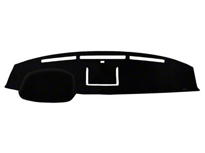 Custom Fit Dash Cover; Dashtex Grey (09-14 F-150 w/ Light Sensor)