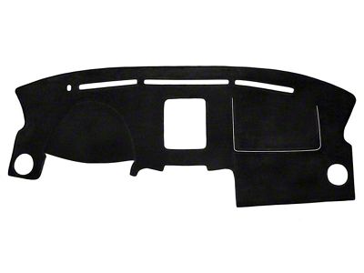Custom Fit Dash Cover; Sedona Suede Charcoal (06-08 F-150 Harley Davidson)