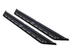 Go Rhino Dominator Xtreme D6 Side Step Bars; Textured Black (15-26 F-150 Super Duty Regular Cab)