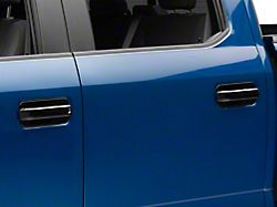 Door Handle Covers with Bezels; Black (15-20 F-150 SuperCrew)