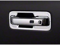 Door Handle Covers with Smart Key Opening; Chrome (15-20 F-150 SuperCrew)