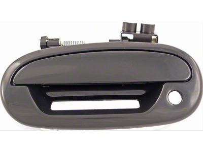 Exterior Door Handle; Front Left; Primered Black; With Keypad Opening; Paint to Match; Plastic (97-03 F-150)