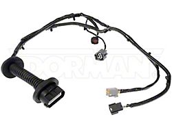 Door Jamb Wiring Harness; Rear Driver Side (09-14 F-150 SuperCrew w/o Heated Rear Seats)